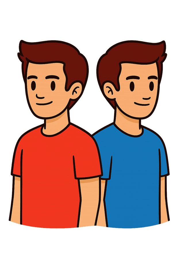 Synbox Team – zwei Studenten